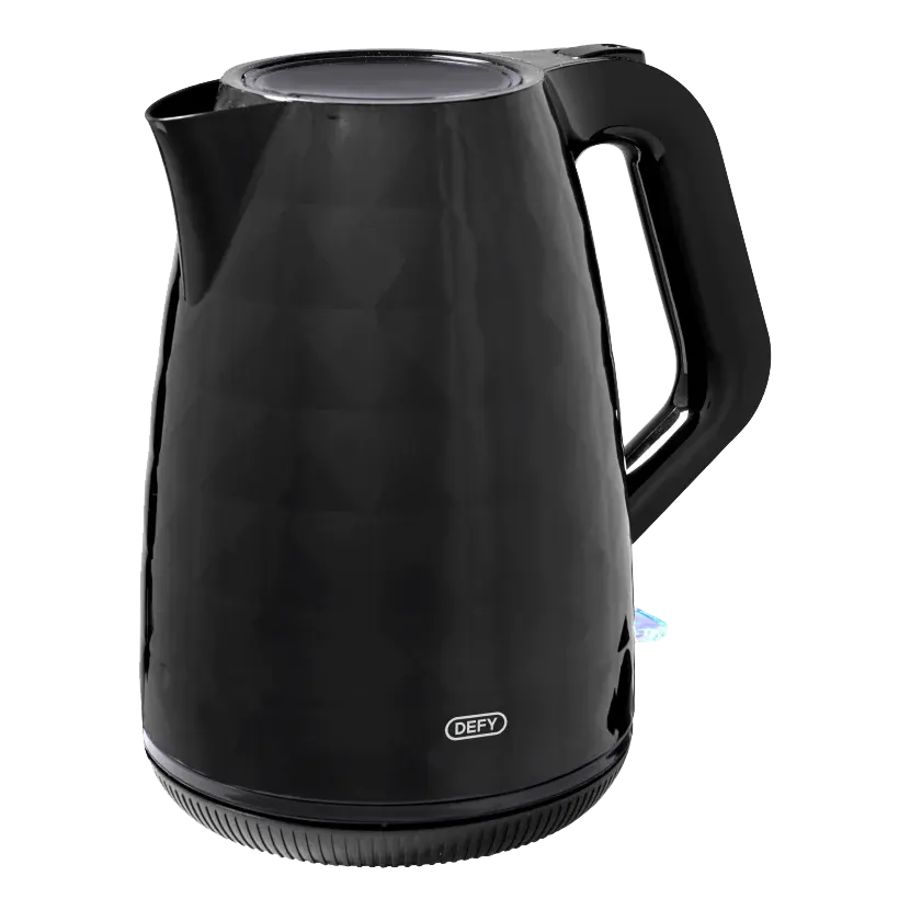 Black plastic kettle best sale